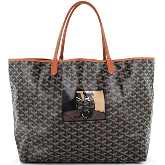 Goyard Saint Louis Tote Printed Coated Canvas GM