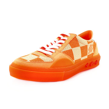 Louis Vuitton Men's LV Ollie Sneakers Woven Raffia Giant Damier