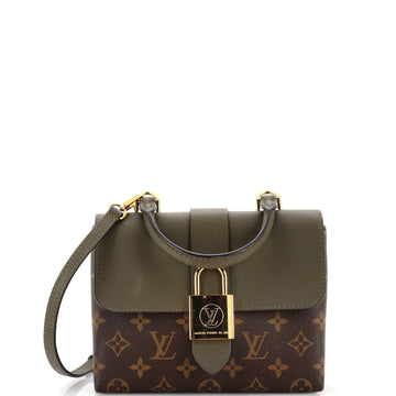 Louis Vuitton Locky Handbag Monogram Canvas with Leather BB
