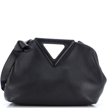 Bottega Veneta Point Shoulder Bag Leather Medium