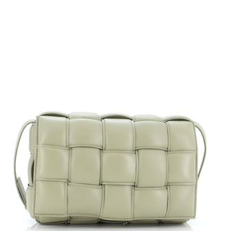 Bottega Veneta Cassette Crossbody Bag Padded Maxi Intrecciato Leather