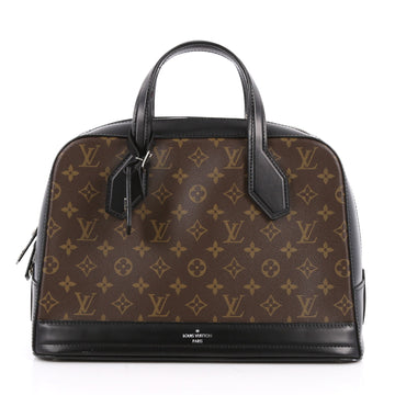 Dora Handbag Monogram Canvas and Calf Leather MM