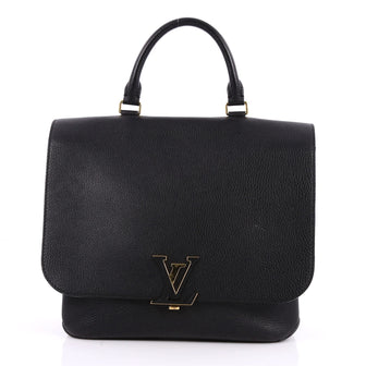 Louis Vuitton Volta Handbag Leather Black 2550903