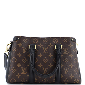 Louis Vuitton Soufflot Tote Monogram Canvas with Leather BB