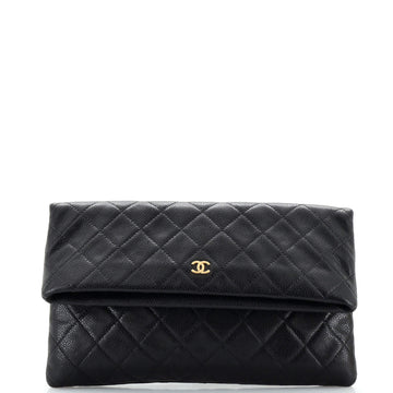 Chanel Beauty CC Clutch Quilted Caviar
