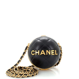 Chanel 22 Sphere Minaudiere Quilted Lambskin
