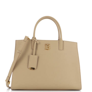 Burberry Frances Tote Leather Small