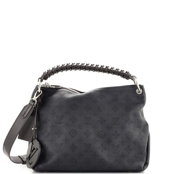 Louis Vuitton Braided Handle Beaubourg Hobo Mahina Leather MM