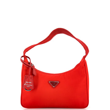 Prada Re-Edition 2000 Hobo Tessuto Mini