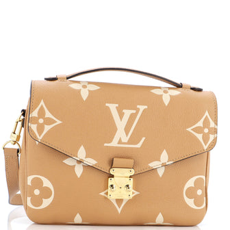 Louis Vuitton Pochette Metis Bicolor Monogram Empreinte Giant