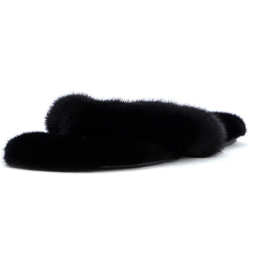 Saint Laurent Women's Bleach Flat Sandals Mink