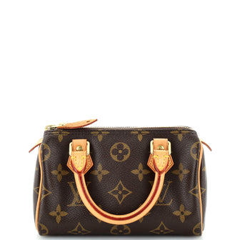 Louis Vuitton Speedy Mini HL Handbag Monogram Canvas