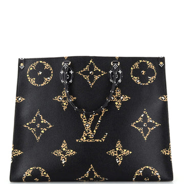Louis Vuitton OnTheGo Tote Limited Edition Jungle Monogram Giant GM