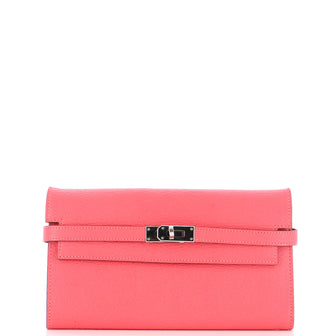 Hermes Kelly Wallet Chevre Mysore Long