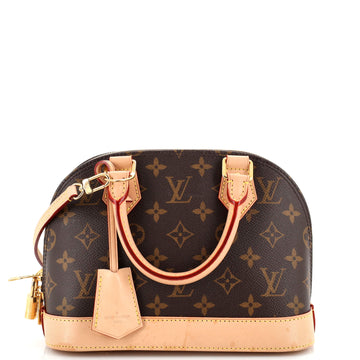 Louis Vuitton Alma Handbag Monogram Canvas BB