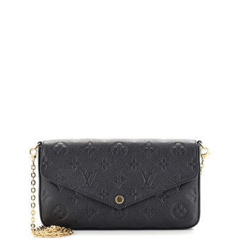 Louis Vuitton Felicie Pochette Monogram Empreinte Leather