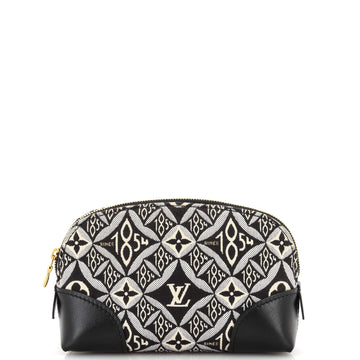 Louis Vuitton Cosmetic Pouch Limited Edition Since 1854 Monogram Jacquard