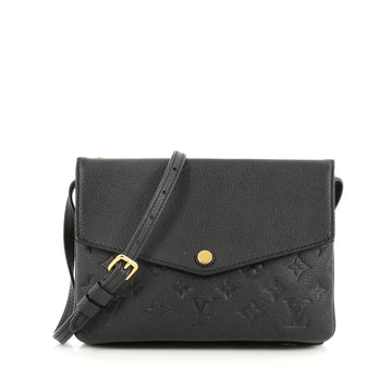 Twice Handbag Monogram Empreinte Leather