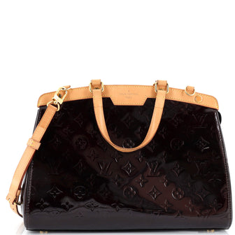 Louis Vuitton Brea Handbag Monogram Vernis MM