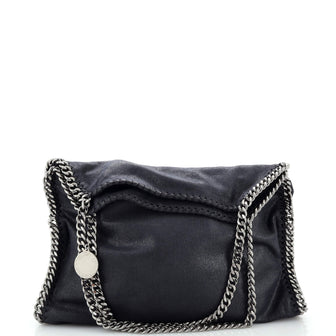 Stella McCartney Falabella Fold Over Bag Shaggy Deer