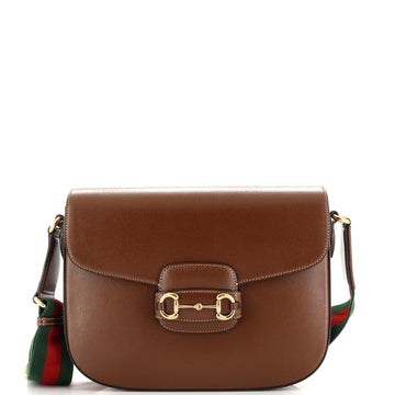 Gucci Horsebit 1955 Shoulder Bag Leather Large
