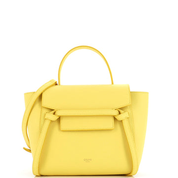 Celine Belt Bag Textured Leather Nano