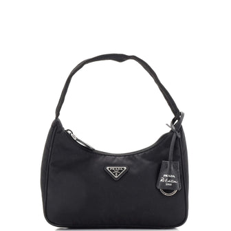 Prada Re-Edition 2000 Hobo Tessuto Mini
