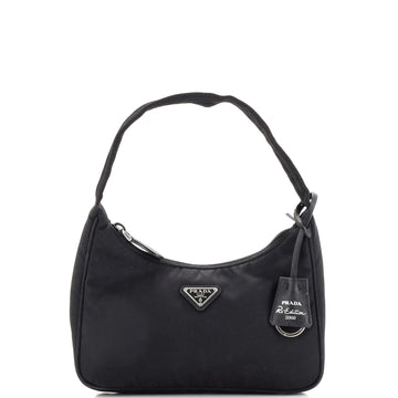 Prada Re-Edition 2000 Hobo Tessuto Mini