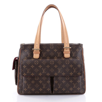 Louis Vuitton Multipli Cite Handbag Monogram Canvas Brown 2557402
