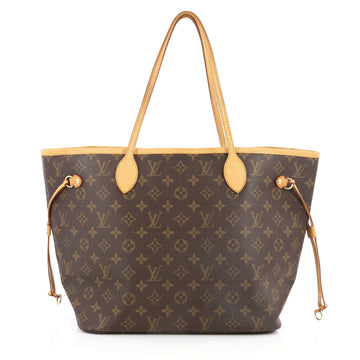 Louis Vuitton Neverfull Tote Monogram Canvas MM Brown 2557404