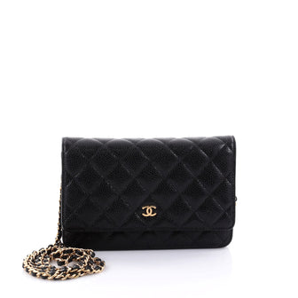 Chanel Wallet on Chain Quilted Caviar Black 2557501