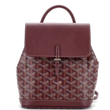 Goyard Alpin Backpack Coated Canvas Mini