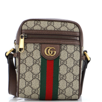 Gucci Ophidia Messenger Bag GG Coated Canvas Mini