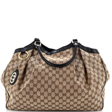 Gucci Sukey Tote GG Canvas Large