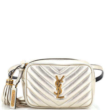 Saint Laurent Lou Belt Bag Matelasse Chevron Leather