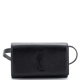 Saint Laurent Classic Monogram Kate Belt Bag Leather