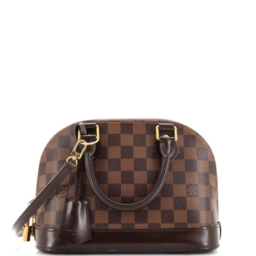 Louis Vuitton Alma Handbag Damier BB