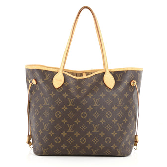 Louis Vuitton Neverfull Tote Monogram Canvas MM Brown 2558004