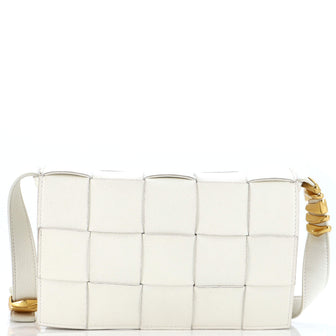 Bottega Veneta Cassette Crossbody Bag Maxi Intrecciato Grained Leather