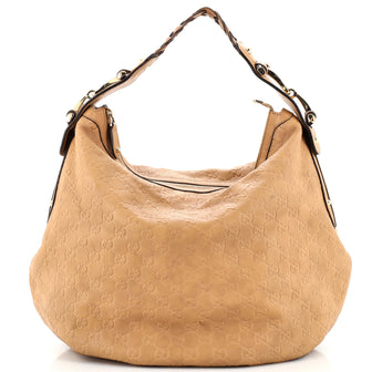 Gucci Pelham Hobo Guccissima Leather Medium