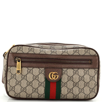 Gucci Ophidia Belt Bag GG Coated Canvas Medium