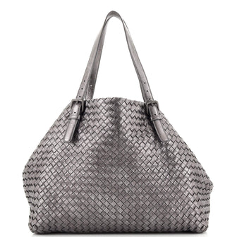 Bottega Veneta A-Shape Tote Intrecciato Nappa Medium