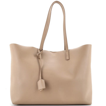 Saint Laurent Shopper Tote Leather Large