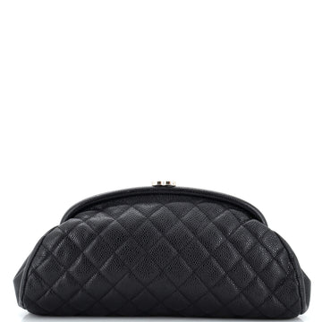 Chanel Timeless Clutch Quilted Caviar