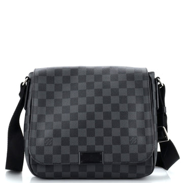 Louis Vuitton District Messenger Bag Damier Graphite PM