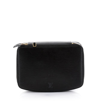 Louis Vuitton Monte-Carlo Jewlery Box Epi Leather Black 2559805