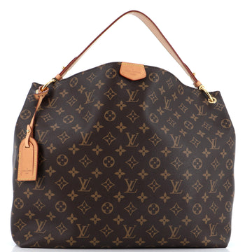 Louis Vuitton Graceful Handbag Monogram Canvas MM