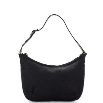 Gucci Vintage Pochette Shoulder Bag GG Canvas Small