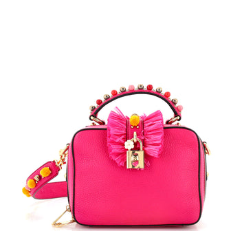 Dolce & Gabbana Rosaria Shoulder Bag Leather Mini