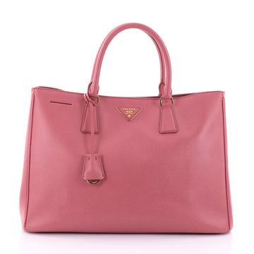 Prada Lux Open Tote Saffiano Leather Large Pink 2560102